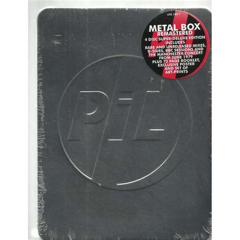 public image ltd metal box cassette|Public Image Ltd – Metal Box (CD) .